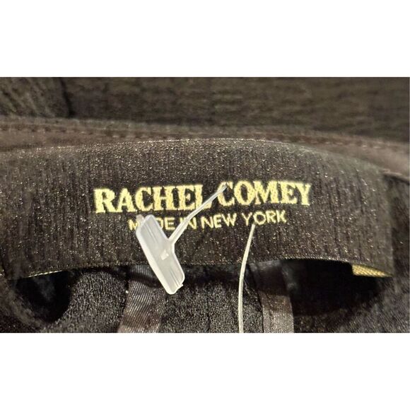 Rachel Comey Draped V Neck Jumpsuit in Black NWT Size 00 - Picture 4 of 5